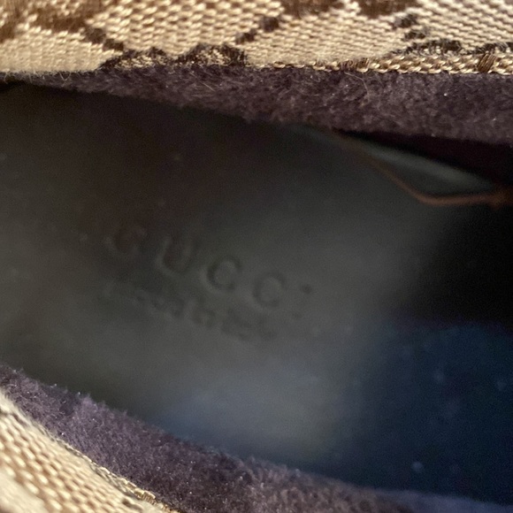 GUCCI Brown Teck Ankle Suede Boots Men Size 5.5 G - Picture 10 of 15